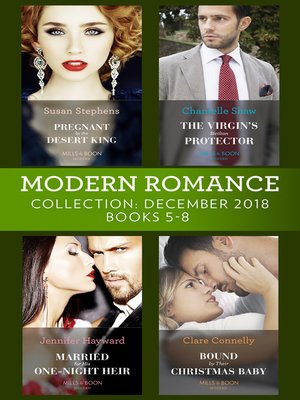 cover image of Modern Romance December Books 5-8